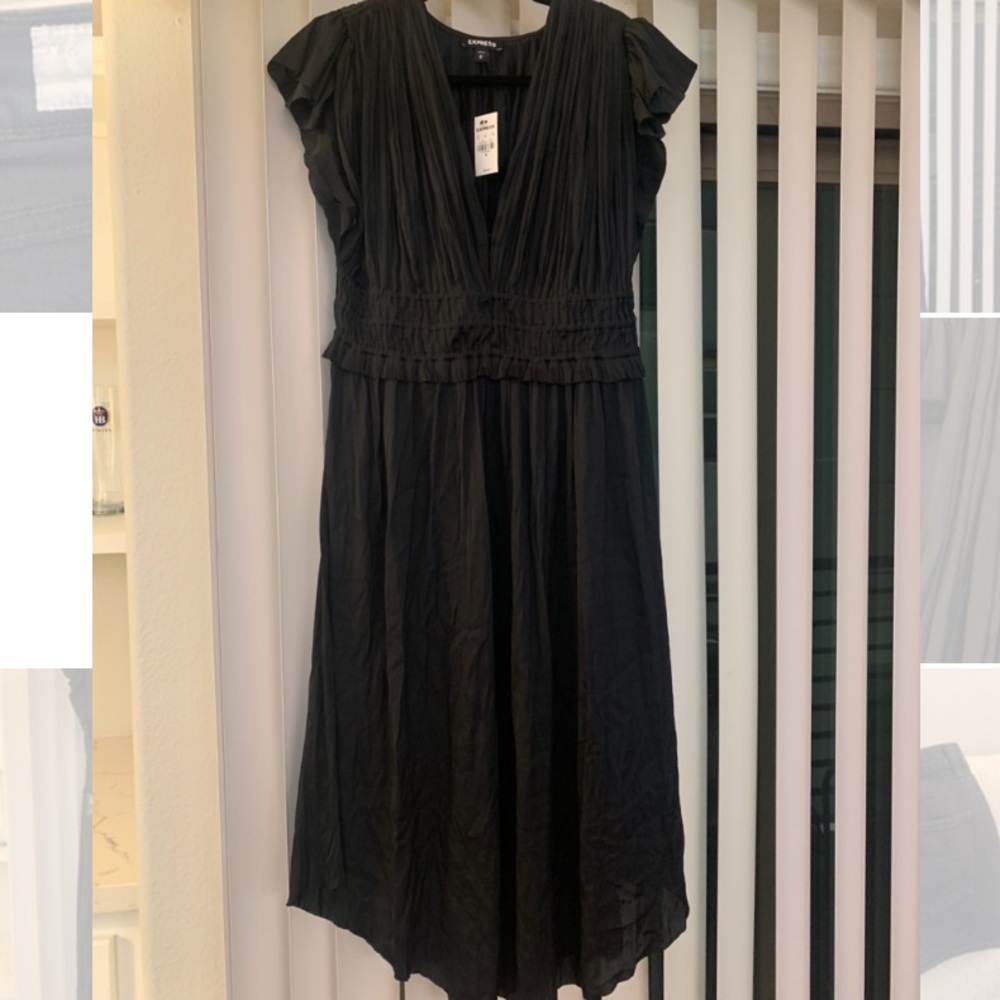 New Express black dress, size medium